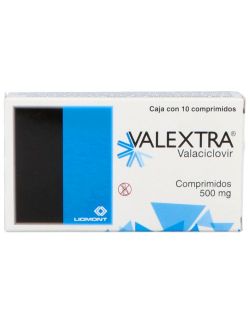 Valextra 500 mg Caja Con 10 Comprimidos