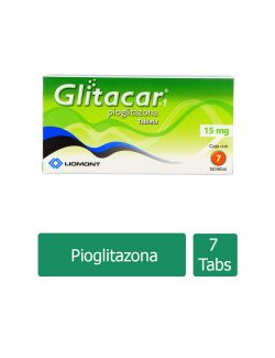 Glitacar-1 15 mg Caja Con 7 Tabletas