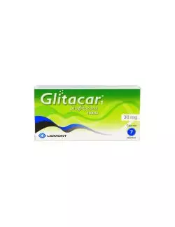 Glitacar 1 30 mg Caja Con 7 Tabletas