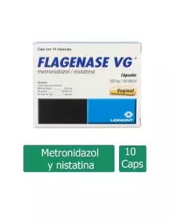 Flagenase VG Caja Con 10 Cápsulas