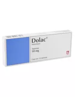 Dolac 10 mg Caja Con 10 Tabletas