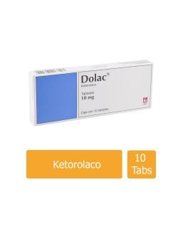 Dolac 10 mg Caja Con 10 Tabletas