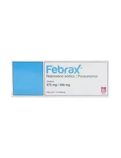 Febrax 275 mg/300 mg 15 Tabletas