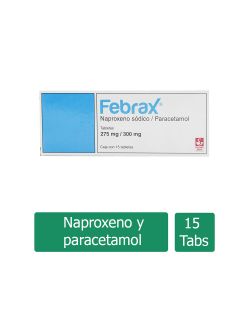 Febrax 275 mg/300 mg 15 Tabletas
