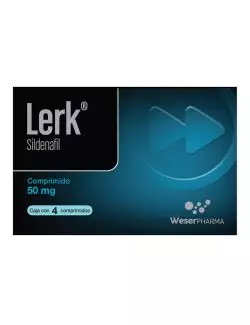 Lerk 50 mg Caja Con 4 Comprimidos