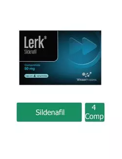 Lerk 50 mg Caja Con 4 Comprimidos