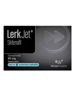 Lerk Jet 50 mg Caja Con 4 Comprimidos