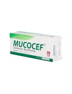 Mucocef 500 mg / 8.782 mg Caja Con 21 Cápsulas RX2