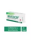 Mucocef 500 mg / 8.782 mg Caja Con 21 Cápsulas RX2