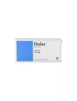 Dolac 10 mg Caja Con 20 Tabletas