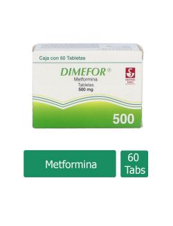 Dimefor 500 mg Caja Con 60 Tabletas