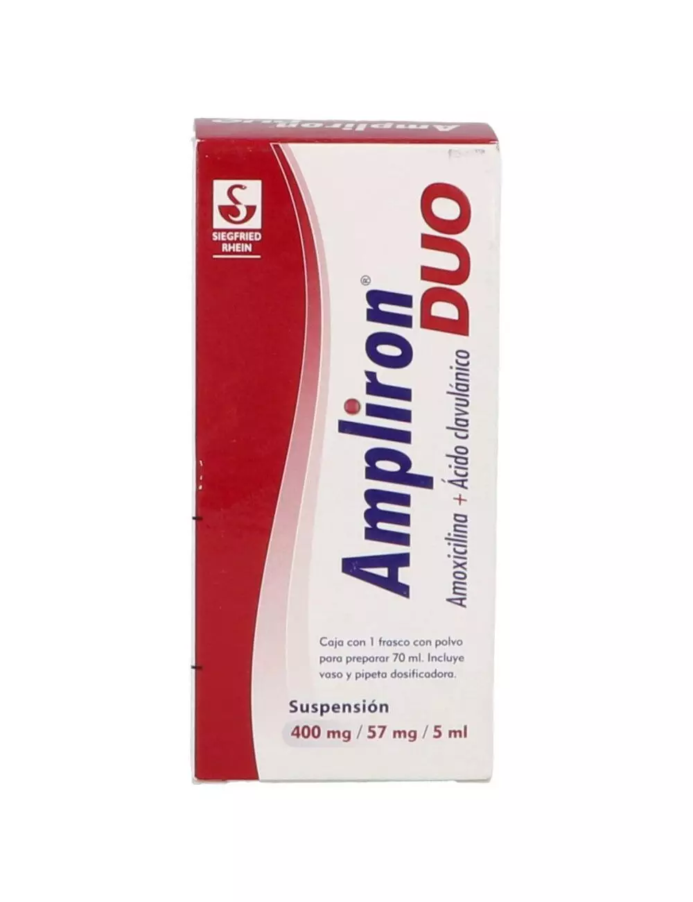 Ampliron Duo Suspensión 400 mg Caja Con Frasco Con 70 mL - RX2