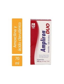 Ampliron Duo Suspensión 400 mg Caja Con Frasco Con 70 mL - RX2