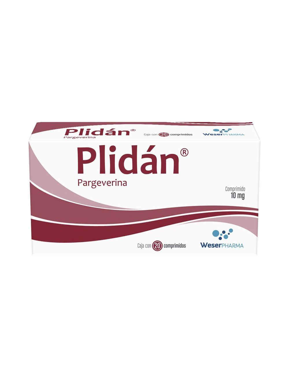 Plidán 10 mg Caja Con 20 Comprimidos