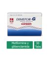 Dimefor G 500 mg / 2.5 mg Caja Con 30 Tabletas
