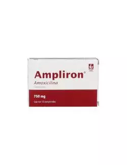 Ampliron 750 mg Caja Con 12 Comprimidos RX2