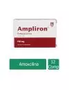 Ampliron 750 mg Caja Con 12 Comprimidos RX2