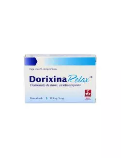 Dorixina Relax 125/5mg Caja Con 20 Comprimidos