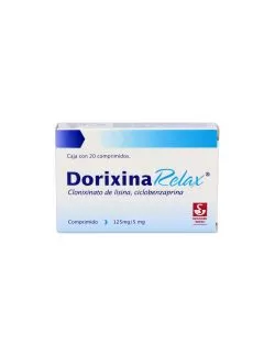 Dorixina Relax 125/5mg Caja Con 20 Comprimidos