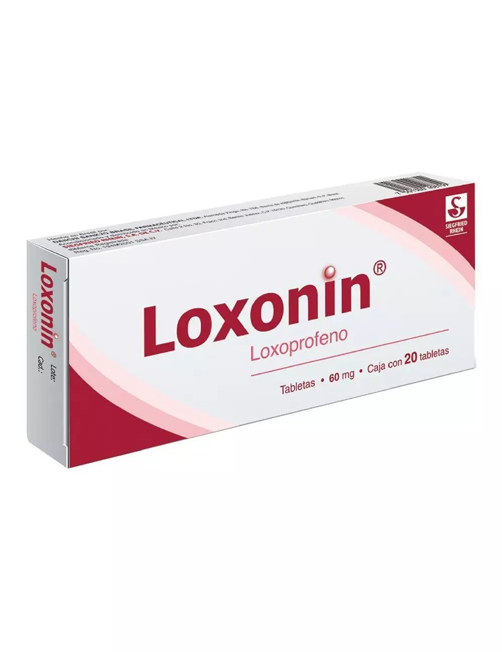 Loxonin 60 mg Caja Con 20 Tabletas