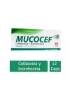 Mucocef 500 mg/8.782 mg Caja Con 12 Cápsulas - RX2