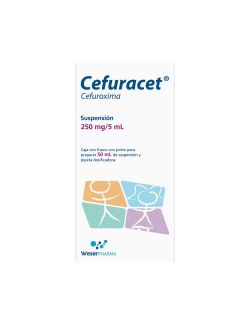 Cefuracet 250 mg / 5 ml Suspensión Frasco Con 50 mL RX2