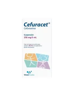 Cefuracet 250 mg / 5 ml Suspensión Frasco Con 50 mL RX2