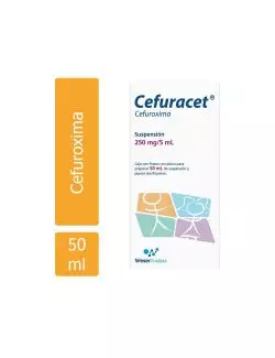 Cefuracet 250 mg / 5 ml Suspensión Frasco Con 50 mL RX2