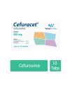 Cefuracet 500 mg Caja Con 10 Tabletas Recubiertas RX2