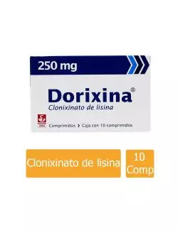 Dorixina 250 mg Caja Con 10 Comprimidos