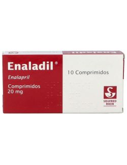 Enaladil 20 mg Caja Con 10 Comprimidos