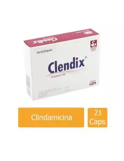 Clendix 300 mg Caja Con 21 Cápsulas RX2