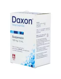 Daxon 100mg/5mL Caja Con Frasco Con Polvo Para 30 mL De Mezcla