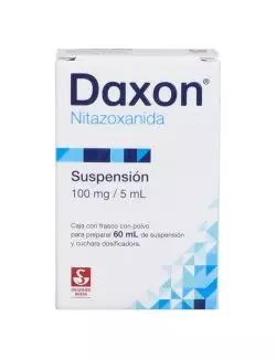 Daxon 100mg/5mL Caja Con Frasco Con Polvo Para Prepara 60mL De Mezcla