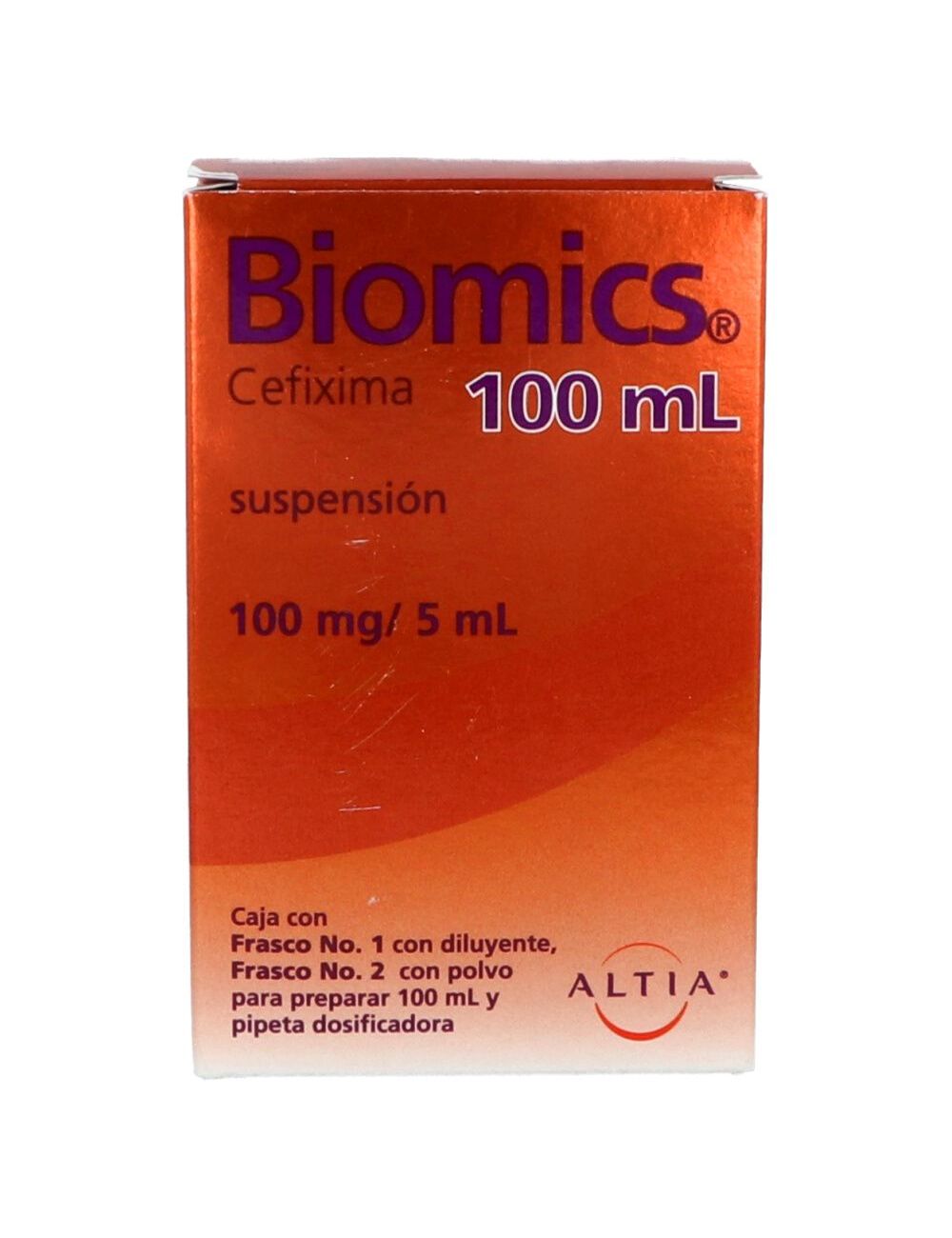 Biomics 100 mg Solución En Polvo Frasco Con 100 mL - RX2