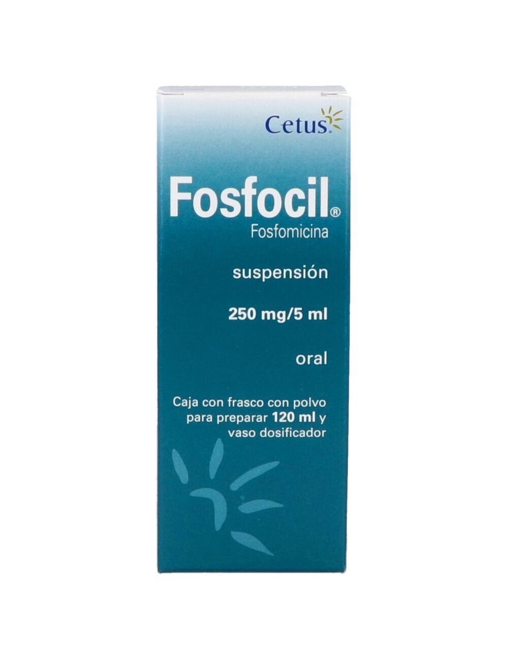 Fosfocil Suspensión 250mg/5mL Caja Con Frasco Con 120 mL - RX2