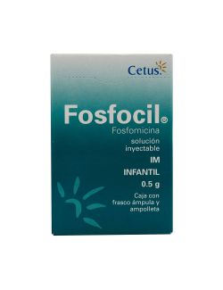 Fosfocil Infantil Solución Inyectable 0.5 g Frasco Ámpula-RX2