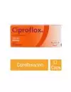 Ciproflox 250 mg Caja Con 12 Cápsulas - RX2