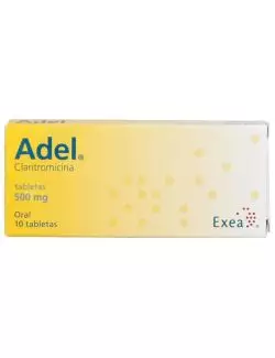 Adel 500 mg Caja Con 10 Tabletas RX2