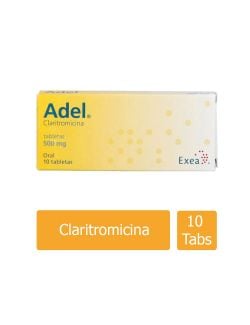 Adel 500 mg Caja Con 10 Tabletas RX2