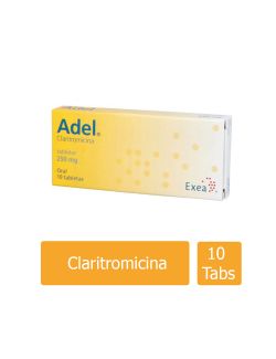 Adel 250 mg Caja Con 10 Tabletas RX2