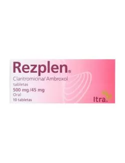 Rezplen 500 mg / 45 mg Caja Con 10 Tabletas -RX2