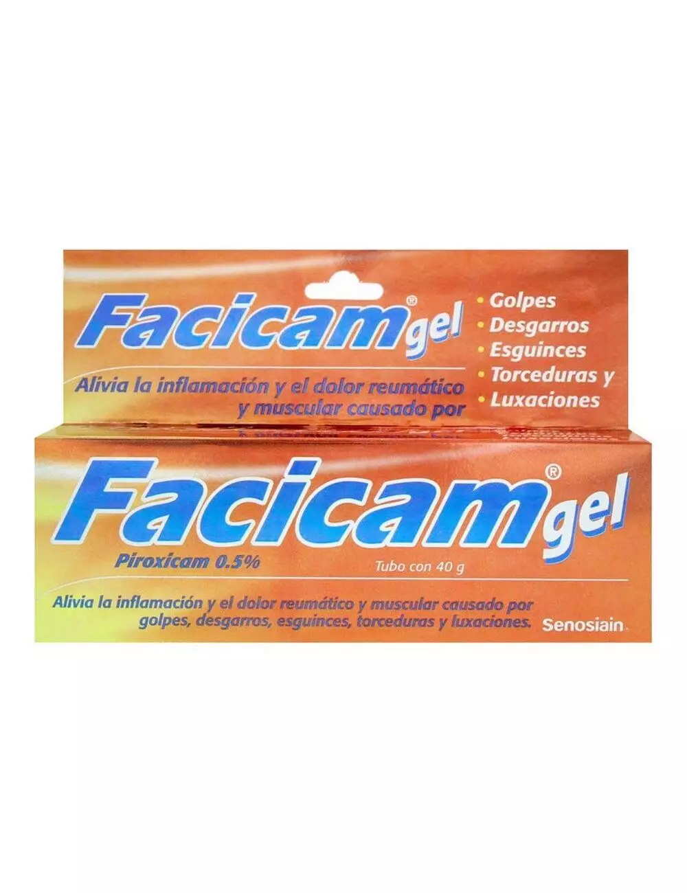 Facicam 0.5% Gel Caja Con Tubo Con 40g