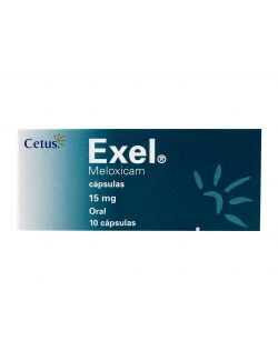 Exel 15 mg Caja Con 10 Cápsulas