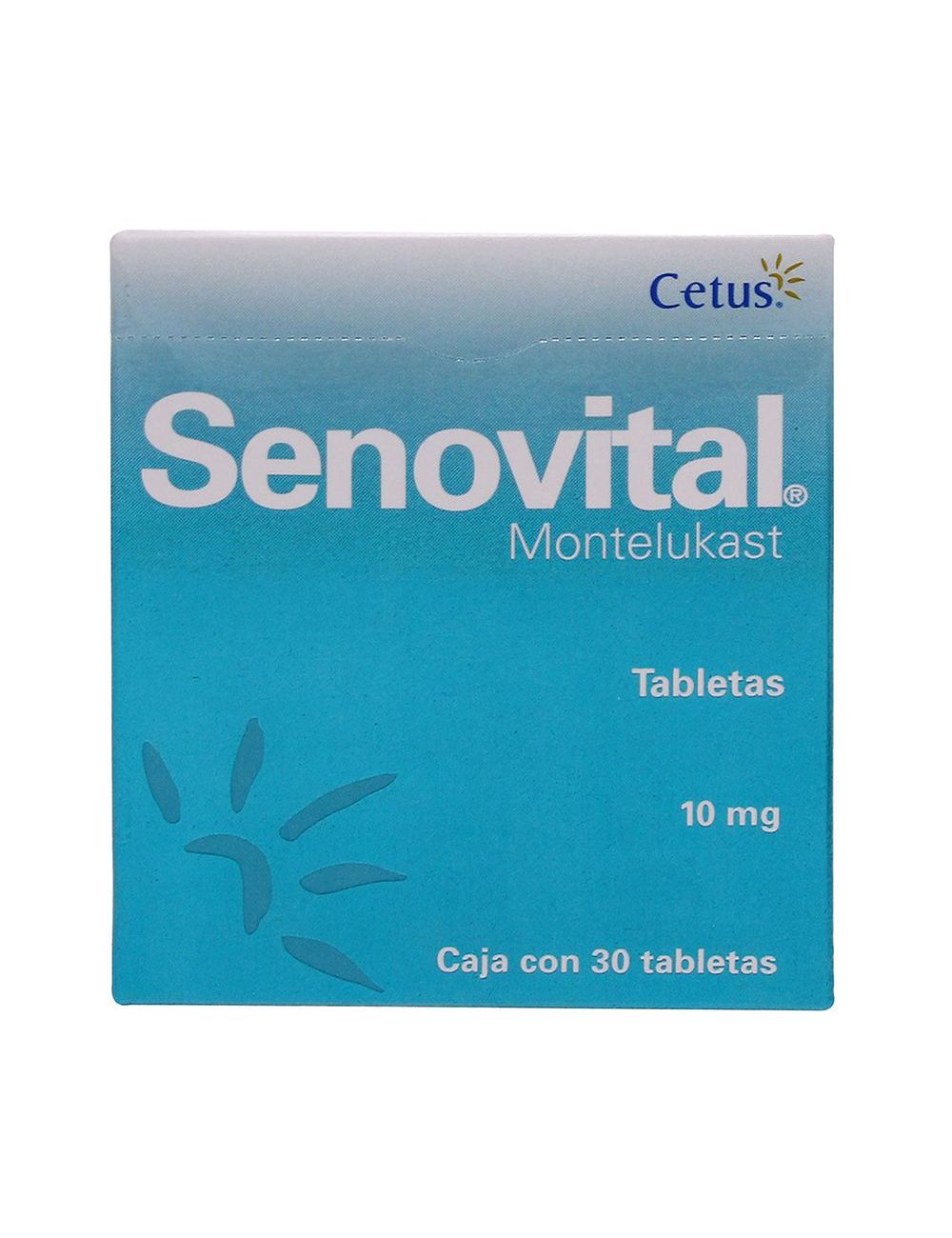 Senovital 10 mg Caja Con 30 Tabletas Recubiertas