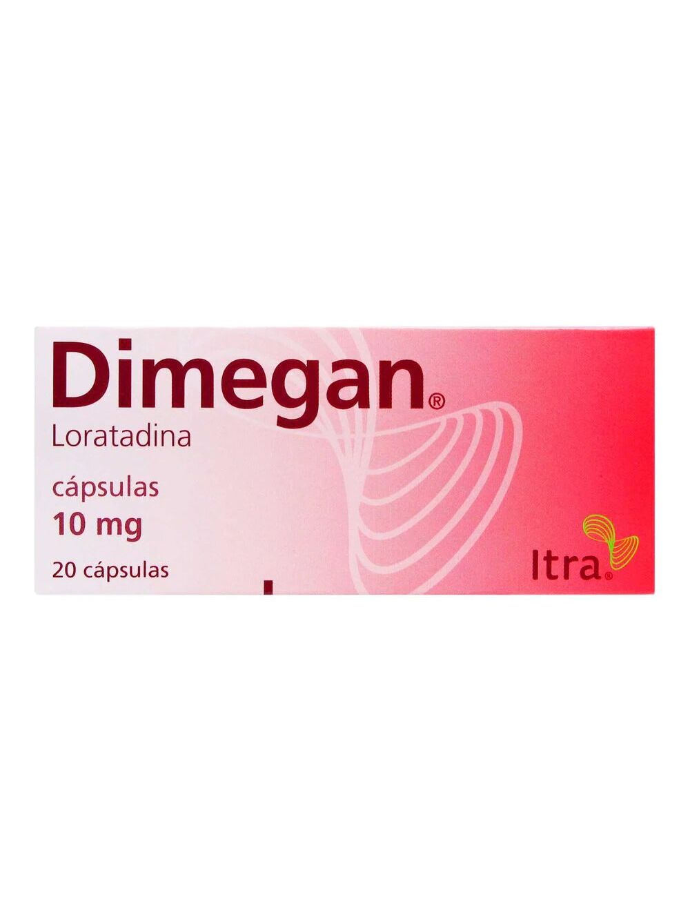 Dimegan 10 mg Caja Con 20 Cápsulas
