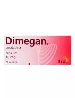 Dimegan 10 mg Caja Con 20 Cápsulas