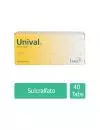 Unival 1g Caja Con 40 Tabletas