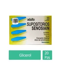 Senosiain Adulto Caja Con 20 Supositorios