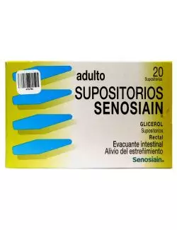 Senosiain Adulto Caja Con 20 Supositorios